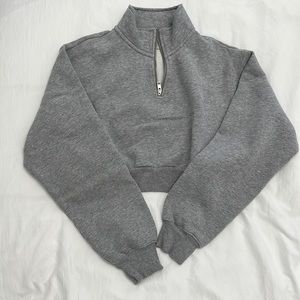 Tna Cozy Fleece Perfect 1/4 Zip Sweatshirt